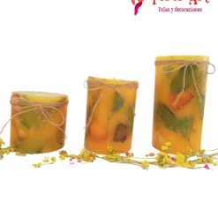 pack velas Amarilla Maracuya