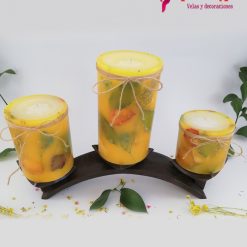 pack velas Amarilla Maracuya