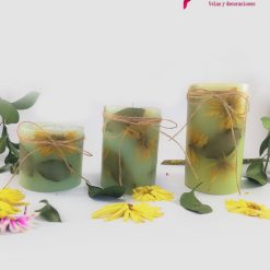 Velas Margarita Amarilla