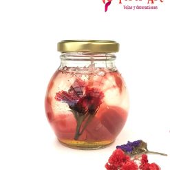 vela de gel frutos rojos 1v